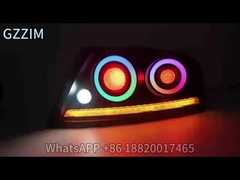 Mitsubishi EVO 2001-2007 7-9Gen đèn đuôi RGB Đèn xe Đèn đuôi phía sau