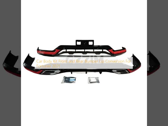 Bộ body kit cản trước và sau xe hơi để nâng cấp cho Fortuner 2021