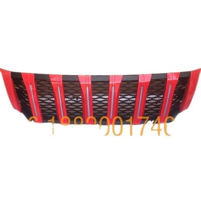 Modified LED Grille in Red for Navara NP300 2015 Painted Surface Processing