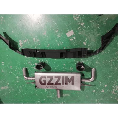 ABS/PP Material Rear Bumper Lip Spoiler Diffuser for Golf 7.5 To GT Style