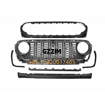 Phòng lưới cao cấp nhựa phía trước xe ô tô Phòng lưới đấm sử dụng cho Jeep Wrangler 2024
