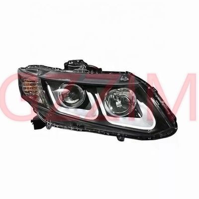 Đèn mặt trước cho Honda Civic 2012 2013 2014 2015 Áo ABS Đèn mặt trước LED