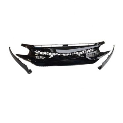 Fc450 loại Đen mặt trước đệm lưới tản nhiệt cho Honda Civic X 2016+