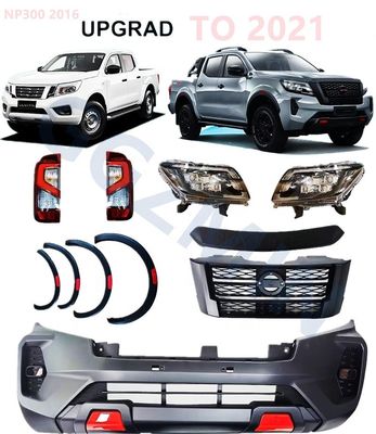 ISO9001 Nissan Frontier Wide Body Kit với Bummer phía trước cho NAVARA NP300
