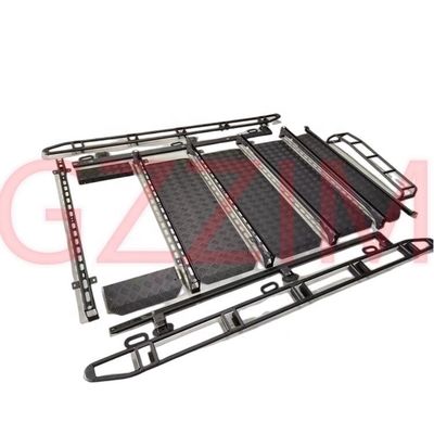 Gỗ gốm nhôm / thép giá đỡ mái nhà cho Mercedes-Benz G-Class Black Roof Mount