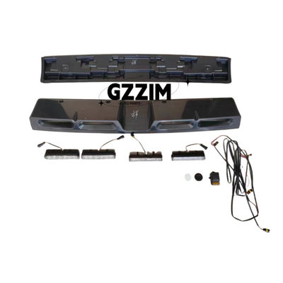 Toyota Land Cruiser LC300 2021 2022 2023 2024 Xe trên mái Led Drl Light Bar, Đen bóng, QUÁC LÀM