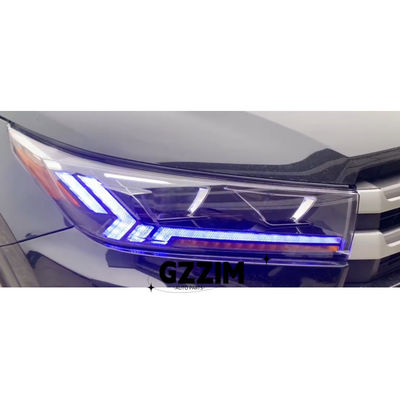 Toyota Highlander 2018 Xe sửa đổi đèn phía trước Chiếc đèn đầu