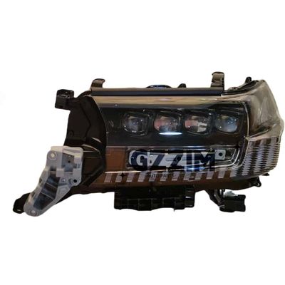 Đèn đèn đầu đèn LED bốn mắt cho phụ kiện ô tô Toyota LC200 2016 với mức độ cao nhất và phù hợp tuyệt vời