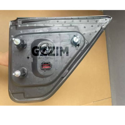 Ford F150 2011-2015 Side Mirror with LED Light Black ABS Plastic