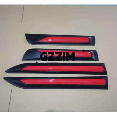 Plastic Refit Door Step Protect Trim Moulding Cover Trim For Hilux Revo Vigo