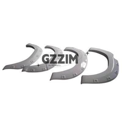 Plastic Black / White Car Fender Flare For Toyota Rocco Wheel Fender Flares