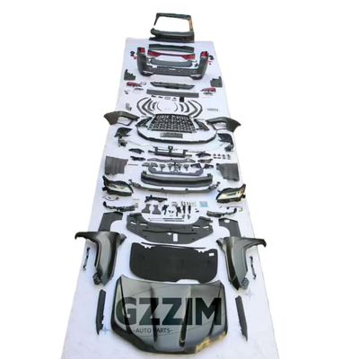 Lexus LX570 2008-2015 To LX600 Style Upgrade Parts Car Front & Rear Bumper Facelift Fender Hood Car Lamp Bodykit Upgrade Parts